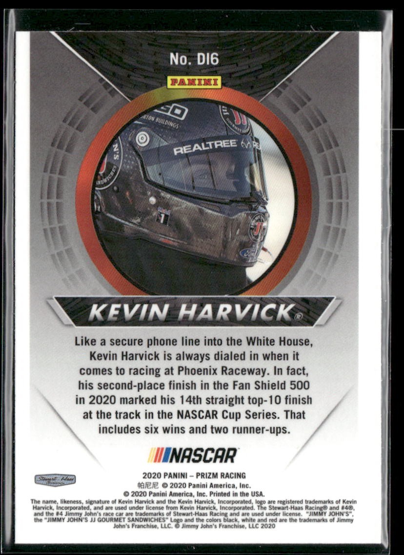 2020 Panini Prizm #DI6 Kevin Harvick Dialed In