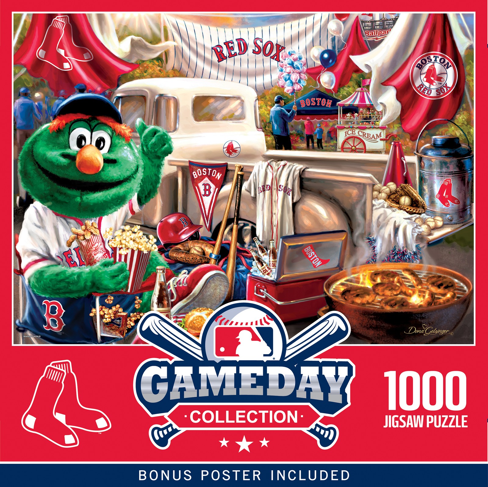 MasterPieces – Boston Red Sox – MLB Gameday 1000 Piece Jigsaw Puzzle