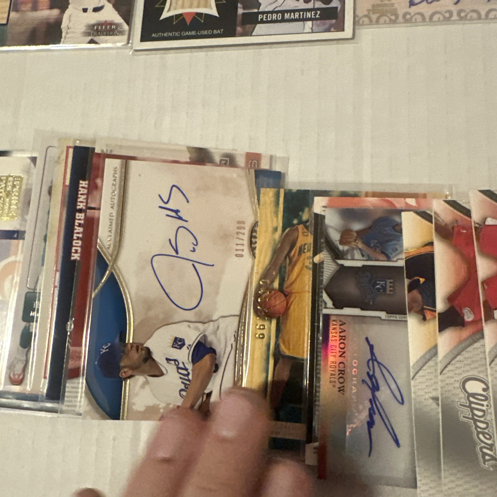43 Card Lot Of Autographs And Jersey/Patch Card Memorabilia Lot. 3 Sports