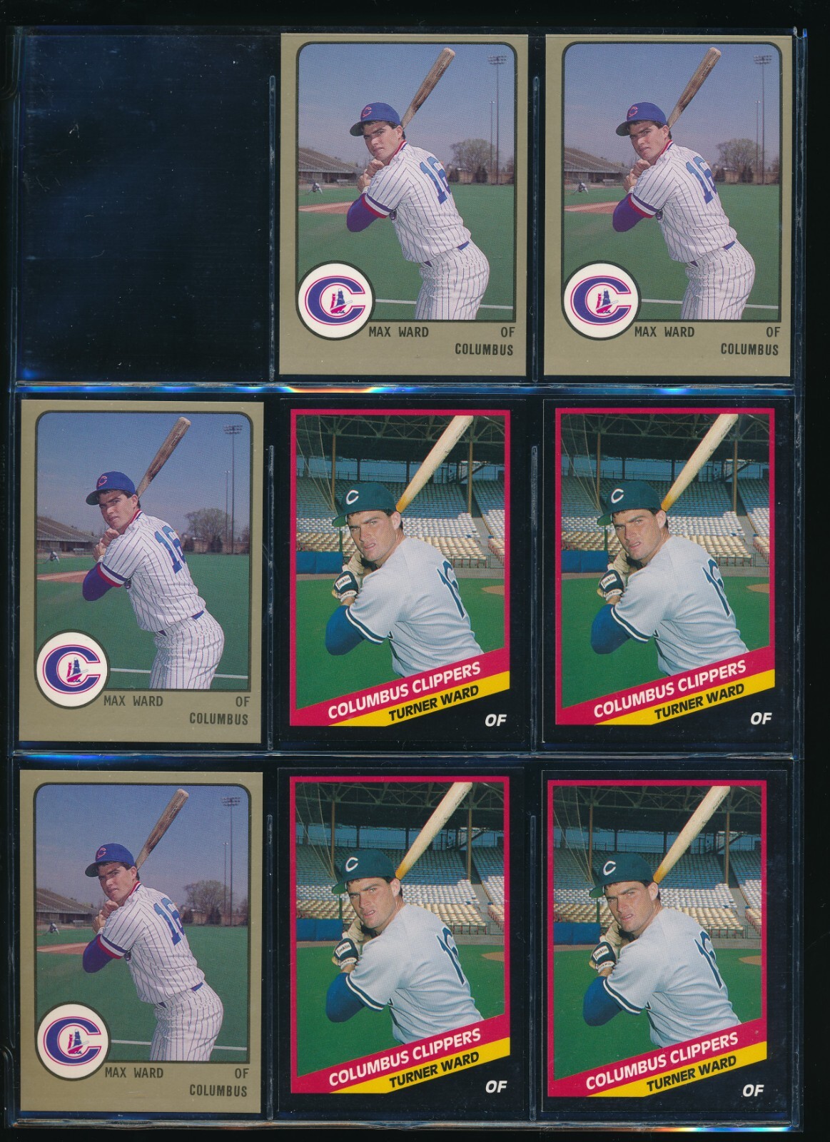 Lot (8) Turner Max Ward 1988 ProCards #326 CMC #19 Clippers (HB55) SWSW7