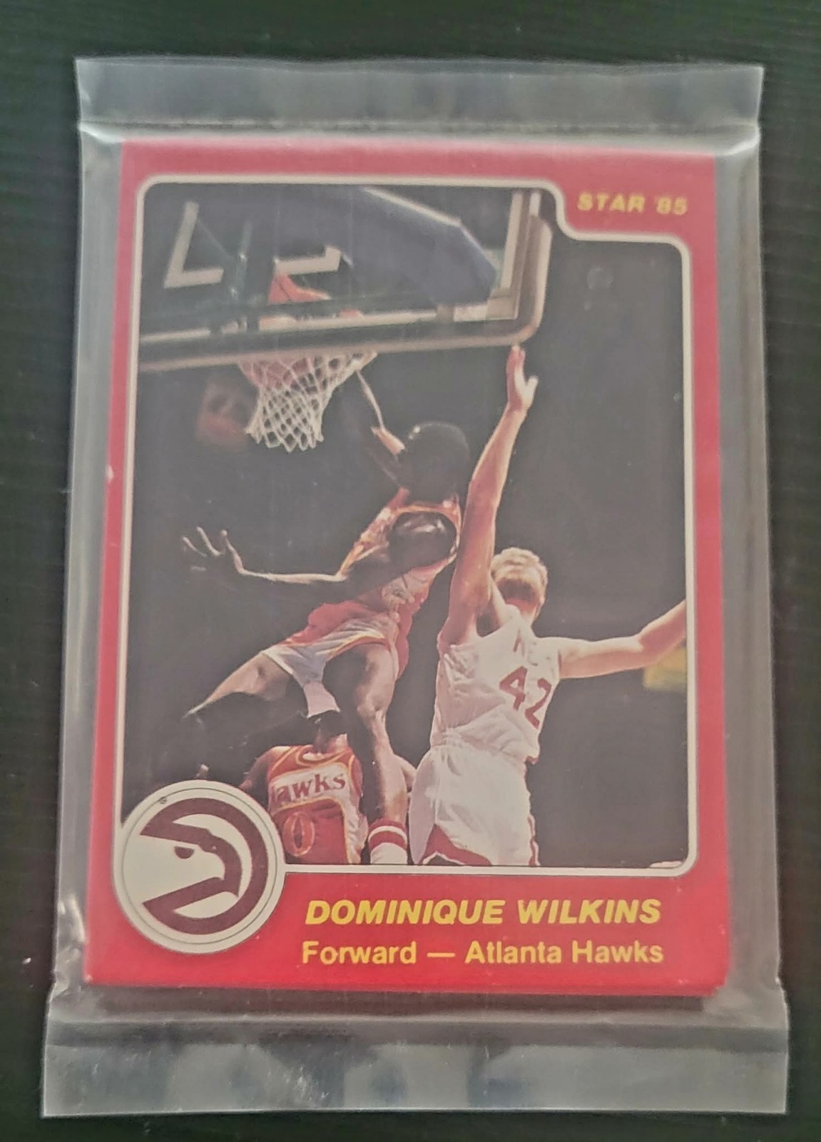 1984-85 The Star Co. Atlanta Hawks Sealed Bag