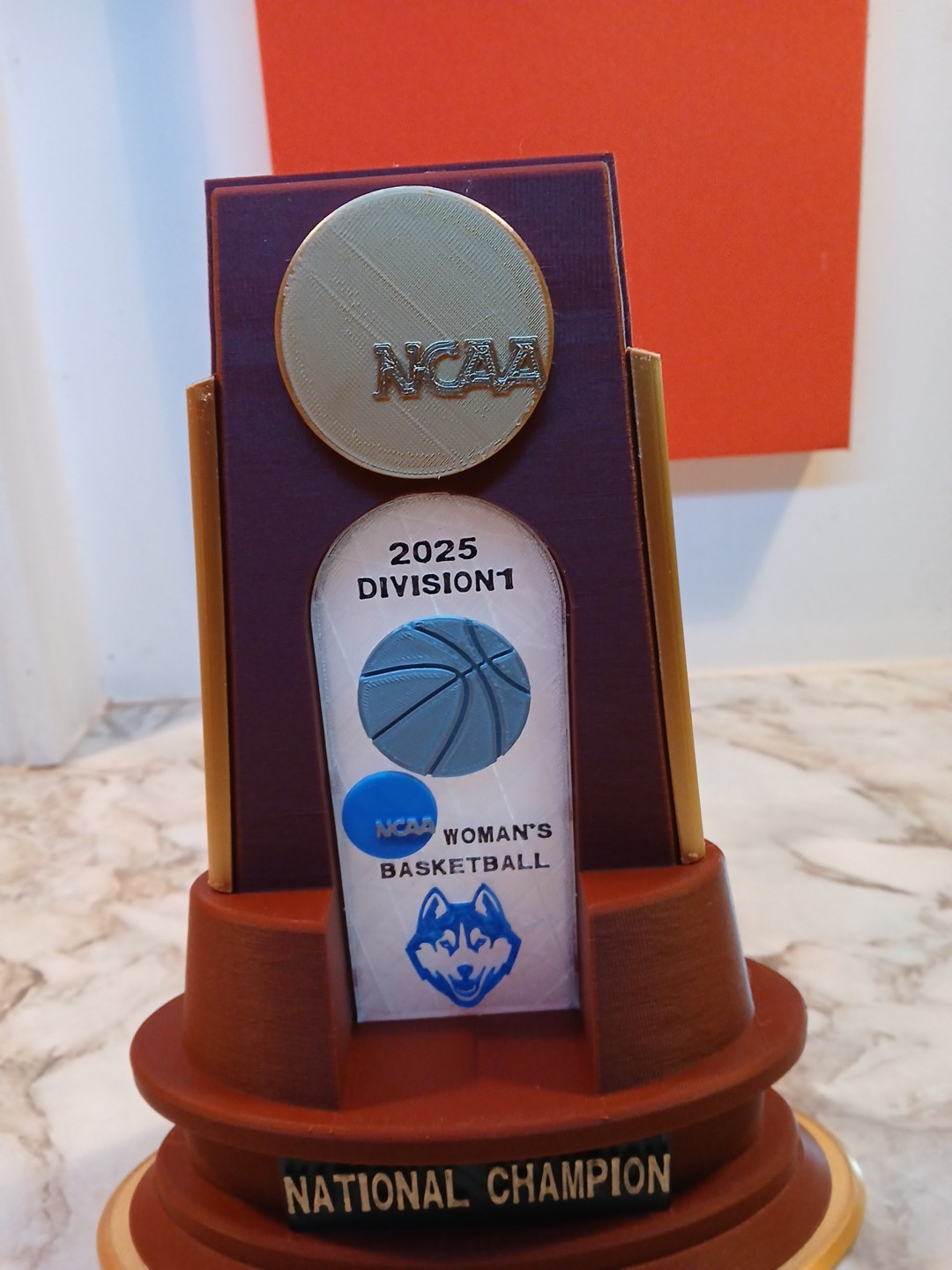 NCAA 2026 DIVISION1 WOMEN UCLA BASKETBALL CHAMPION TROPHY