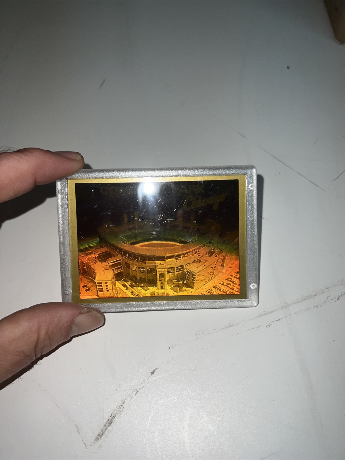 1994 BLOCKBUSTER VIDEO COMISKEY PARK HOLOGRAM NM B-97