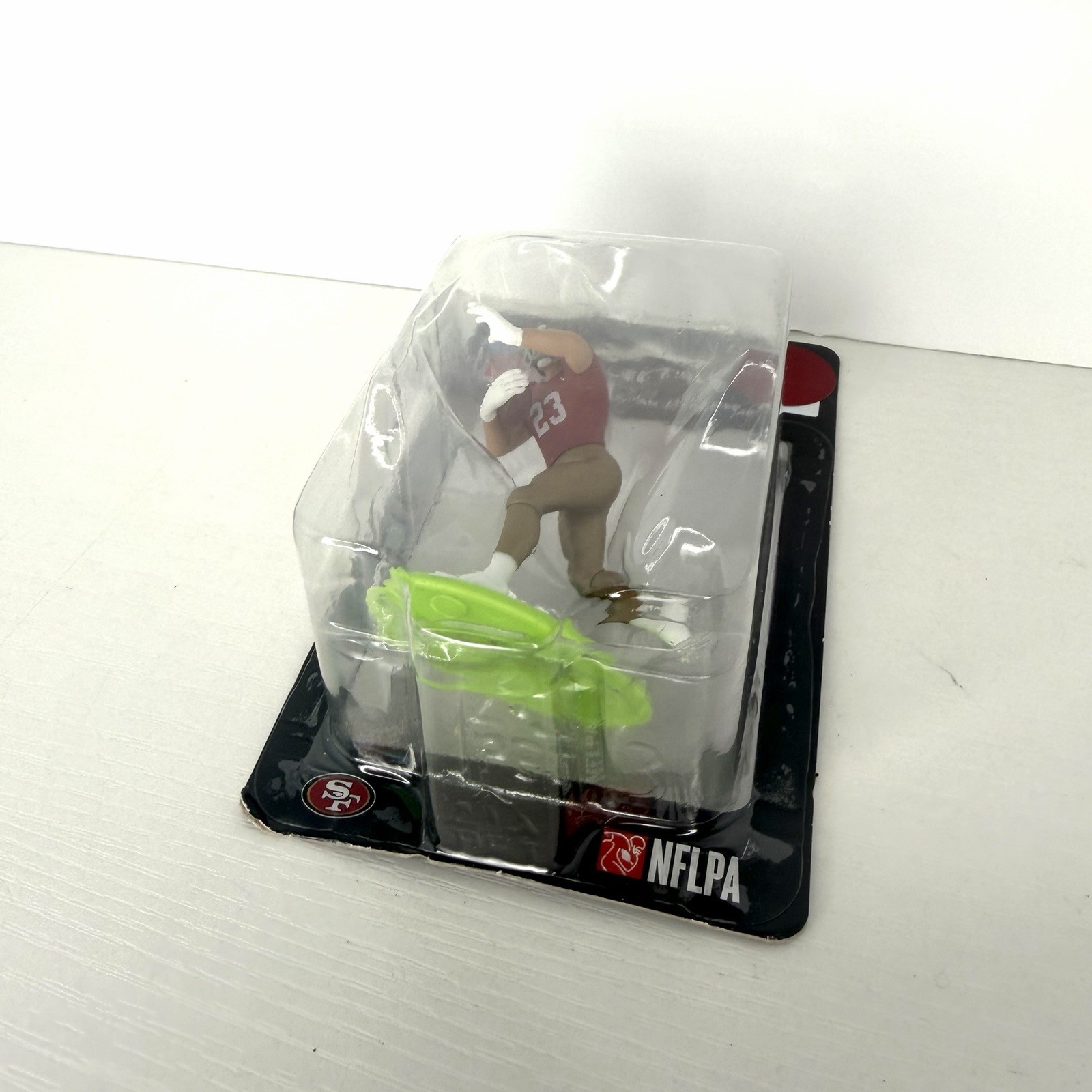 NFL Collectible Action Figure #23 Christian McCaffrey SF 49ers Sealed In Package