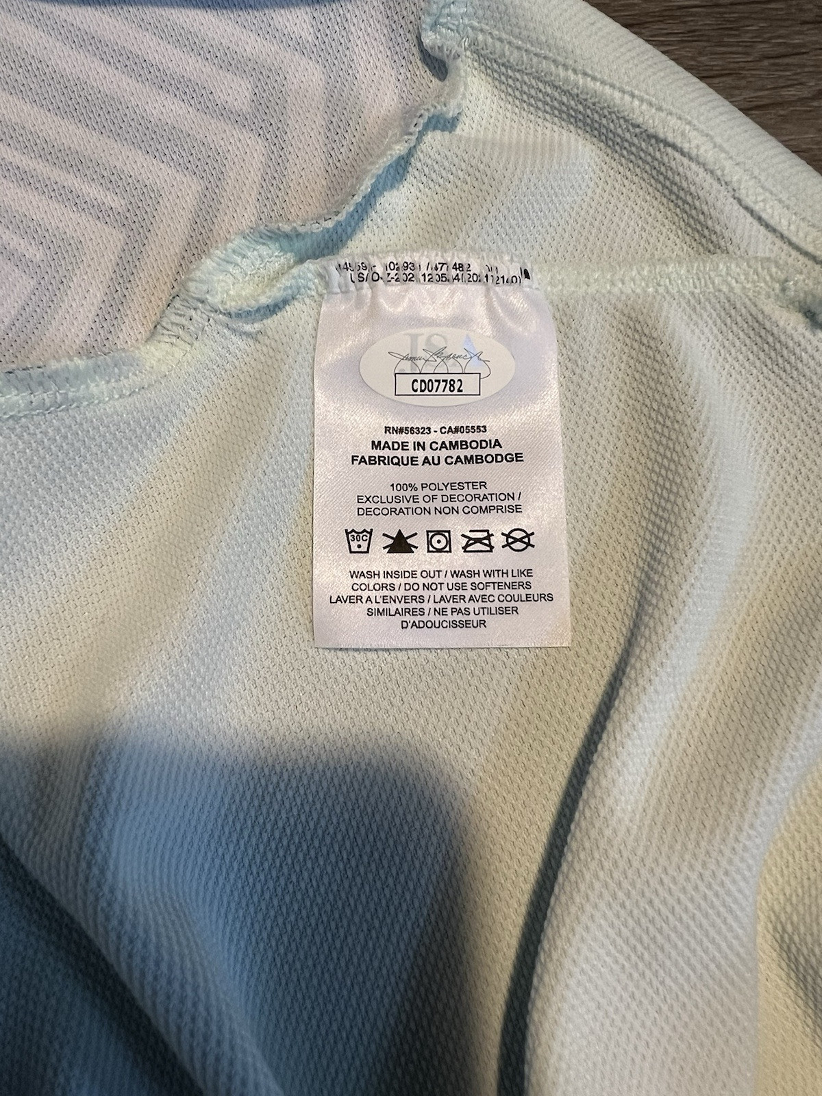 Carlos Alcaraz Signed Autographed Nike Tennis Shirt Roland Garros 2023 ~ JSA COA