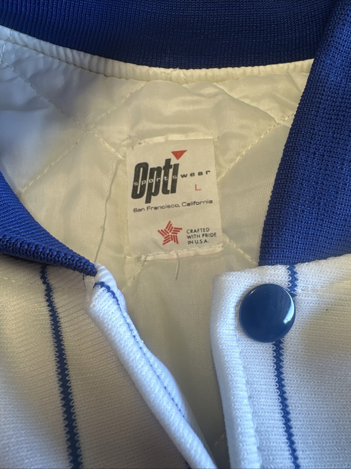 Vintage Stockton Ports Jacket Size Large