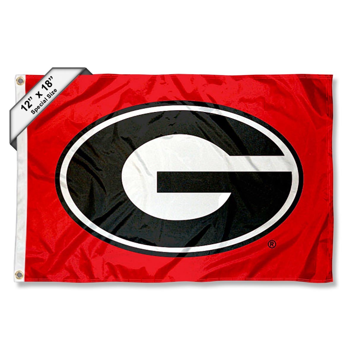 Georgia Bulldogs UGA Boat and Golf Cart Flag