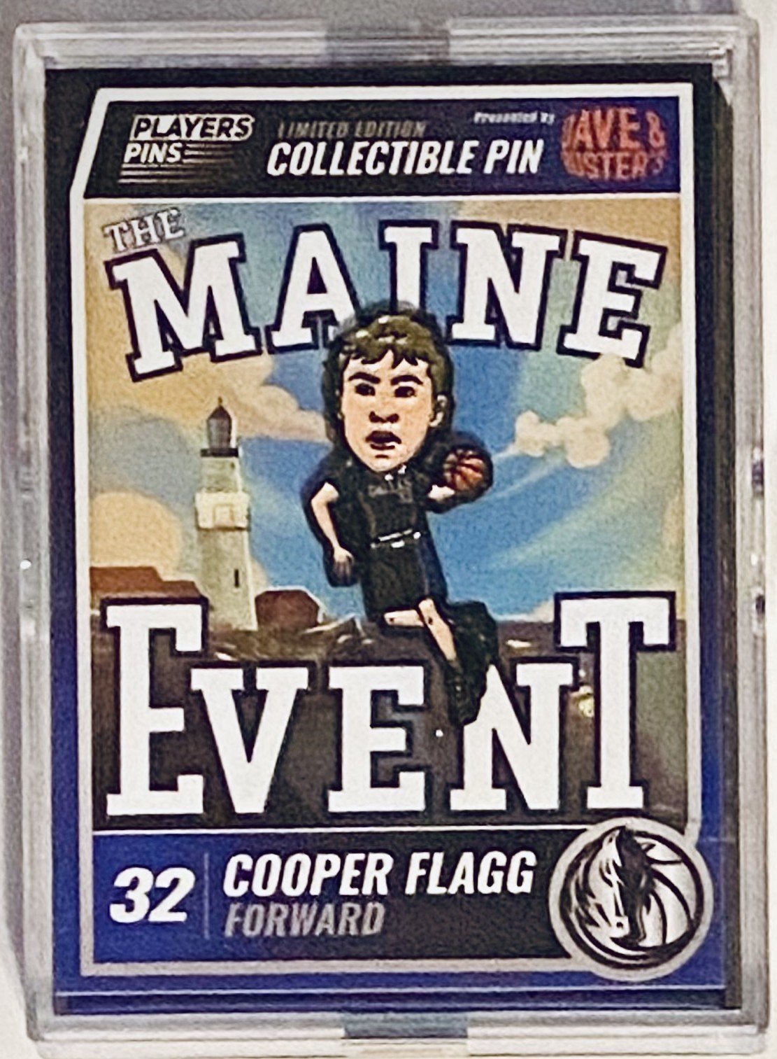 Dallas Mavericks Collectible Players Pin Night LE /5000 – Choose from Options
