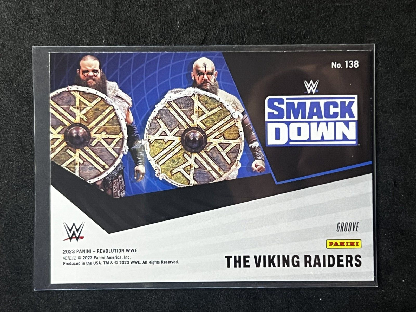 2023 Panini Revolution WWE – Viking Raiders Ivar & Erik #138 – Groove