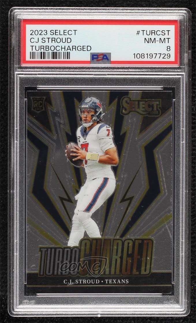 2023 Panini Select Turbocharged CJ Stroud #TUR-CST Rookie RC 1la9