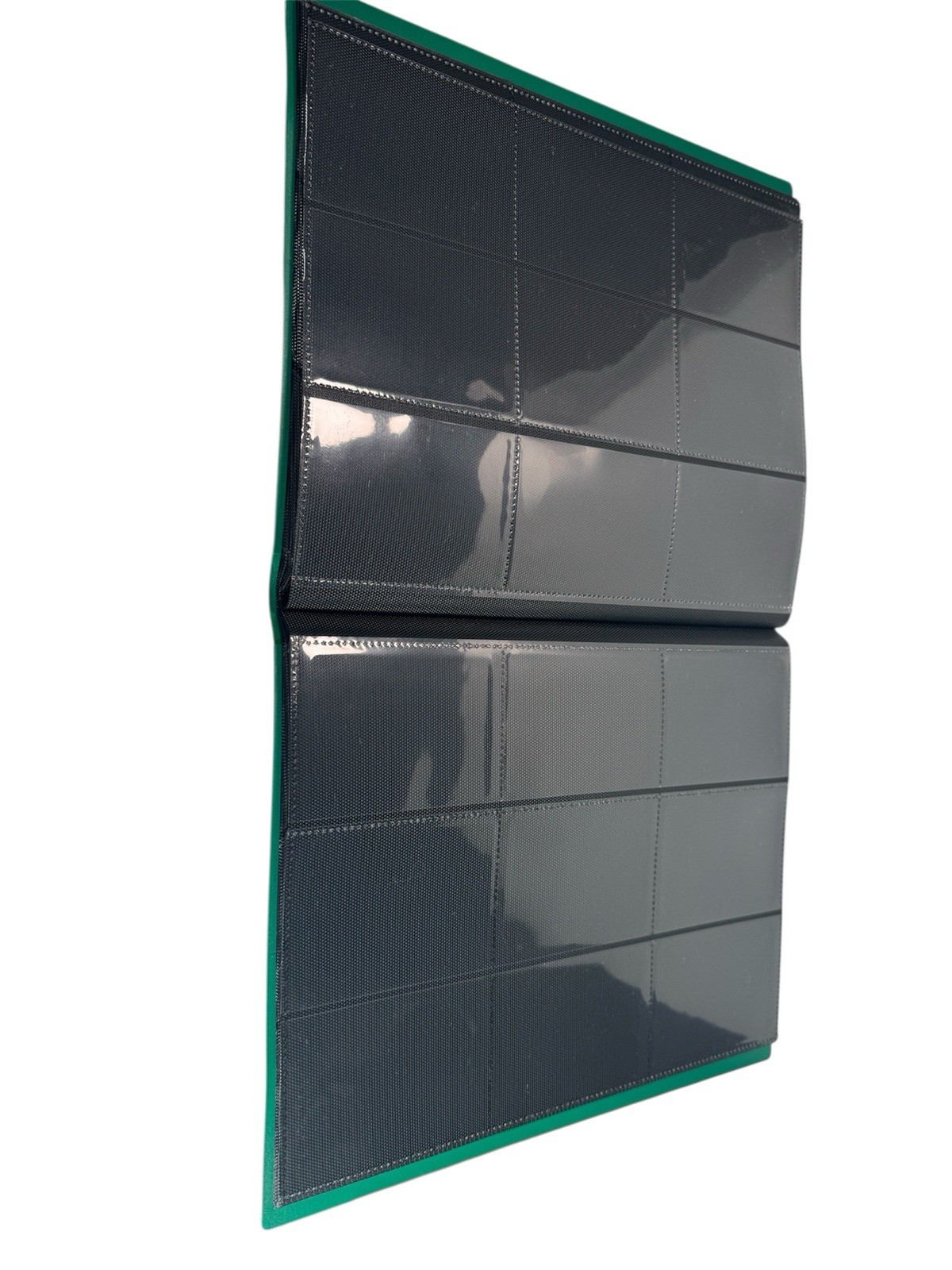 Card Guard Card Folio Green 9-Pocket Pages Hold 360 Plus