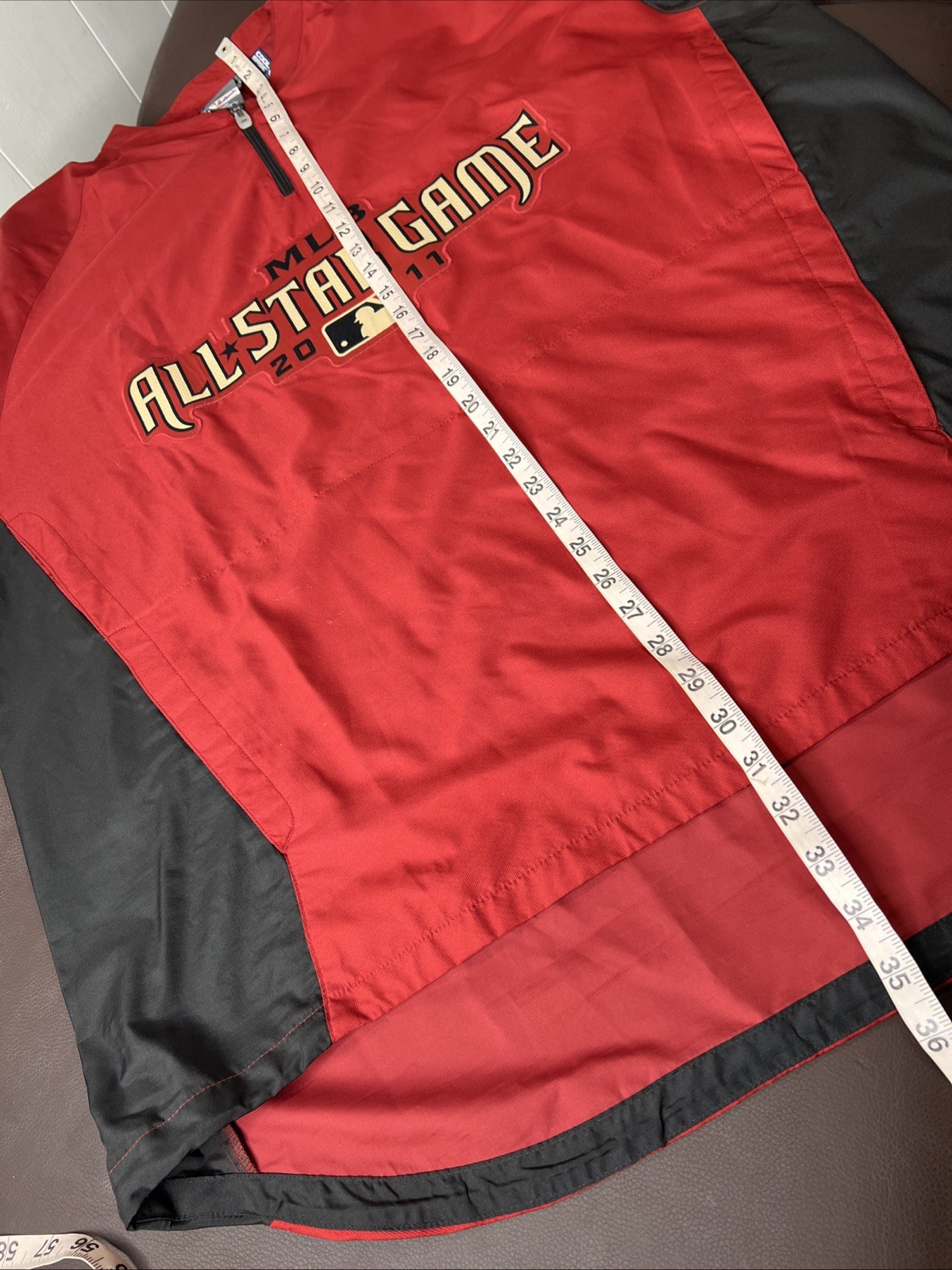 Arizona Diamondbacks Majestic Dugout Jacket Purchased at ASG 11 Sz XL worn Once