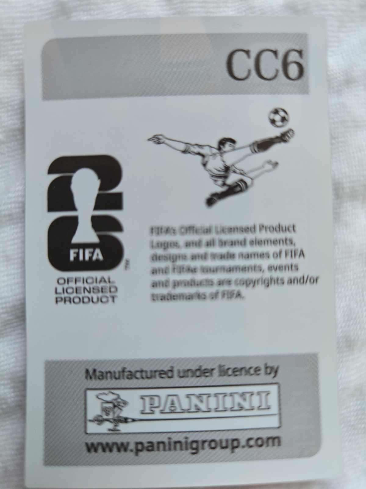2026 Panini FIFA World Cup Coca-Cola CC6 Federico Valverde Uruguay Sticker