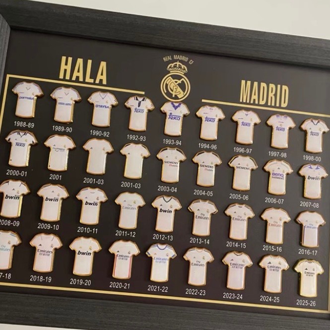 Football Star Team History Jersey Collect Book International Club Fan Gift