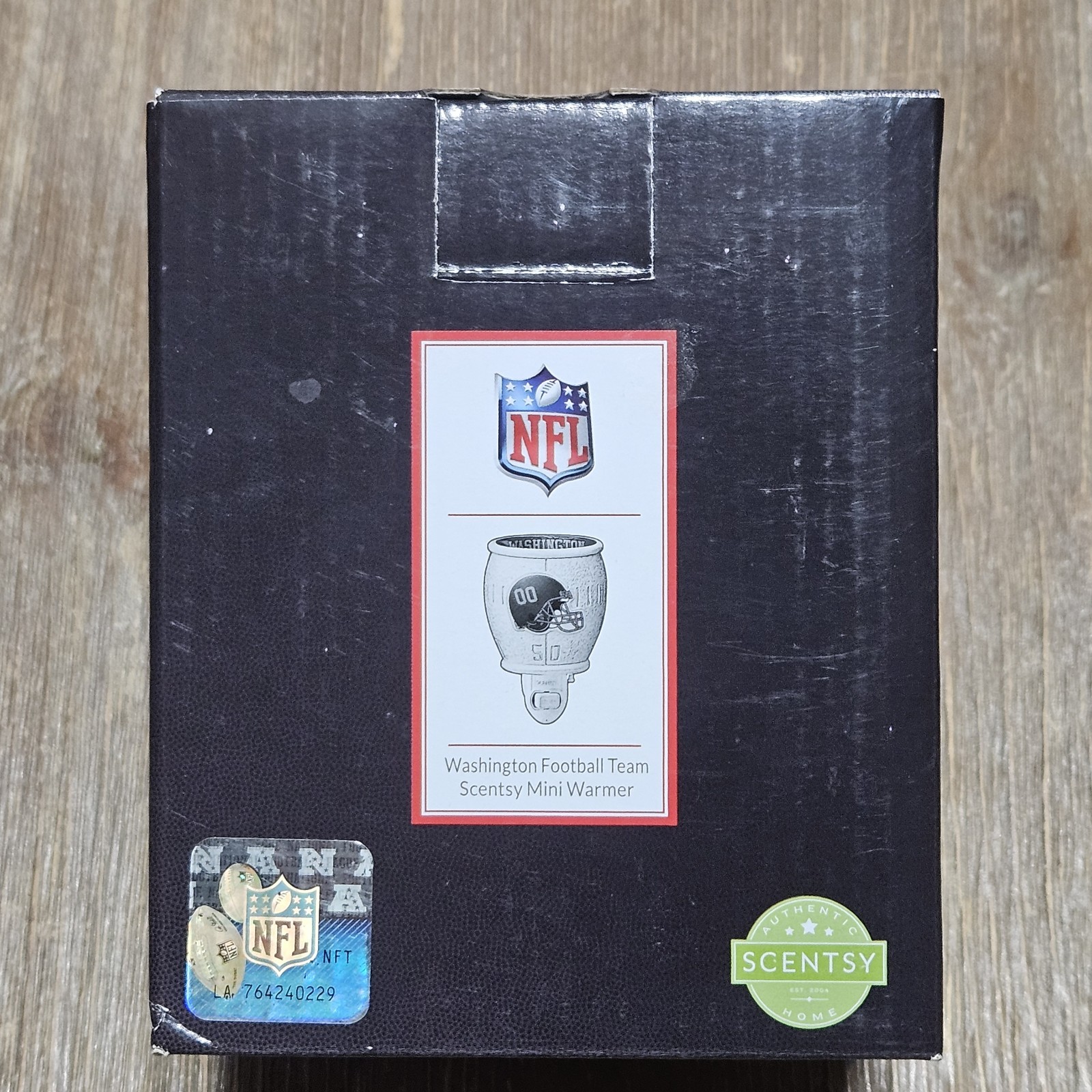 Scentsy NFL Washington Football Team Mini Warmer New in Box Retired