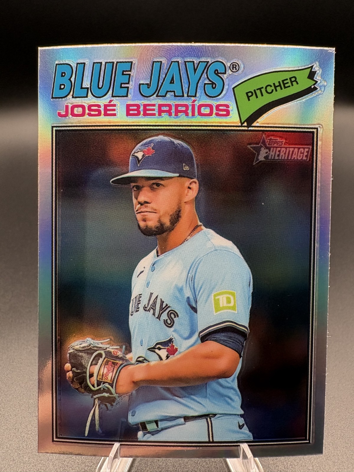 2026 Topps Heritage – José Berríos #56 Chrome Refractor🔥