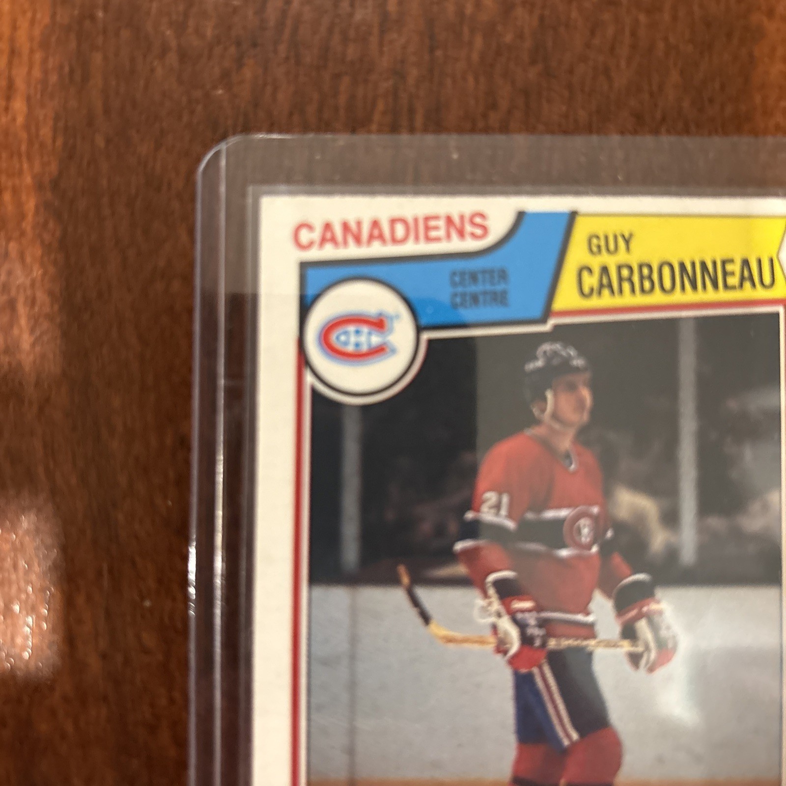 1983-84 O-Pee-Chee – Guy Carbonneau #185 Rookie Card