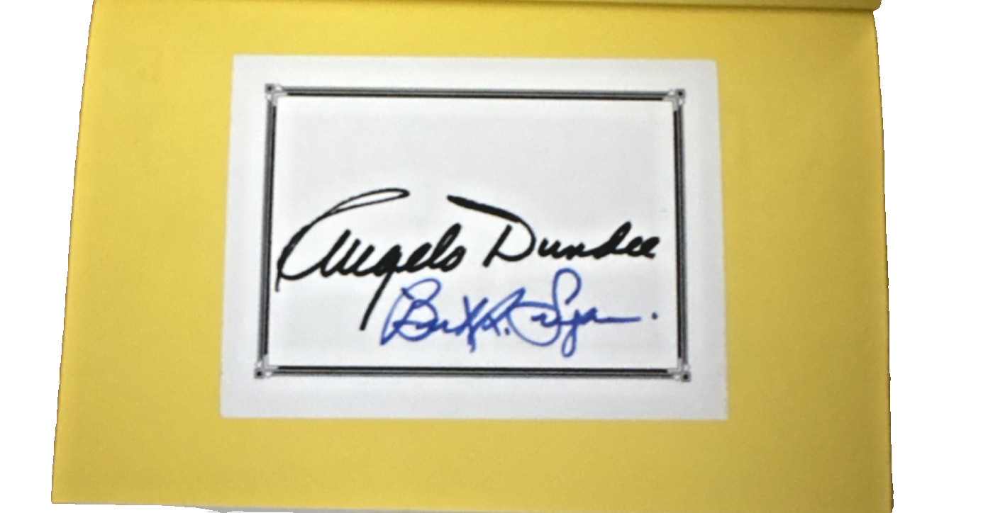 My View From The Corner: A Life In Boxing”. Autographed by both authors.