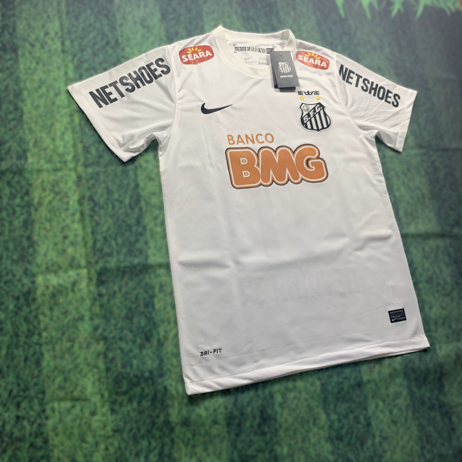 Neymar Jr Santos 2012/13 Home Jersey – Retro Shirt – Mens Sizes – New with Tags