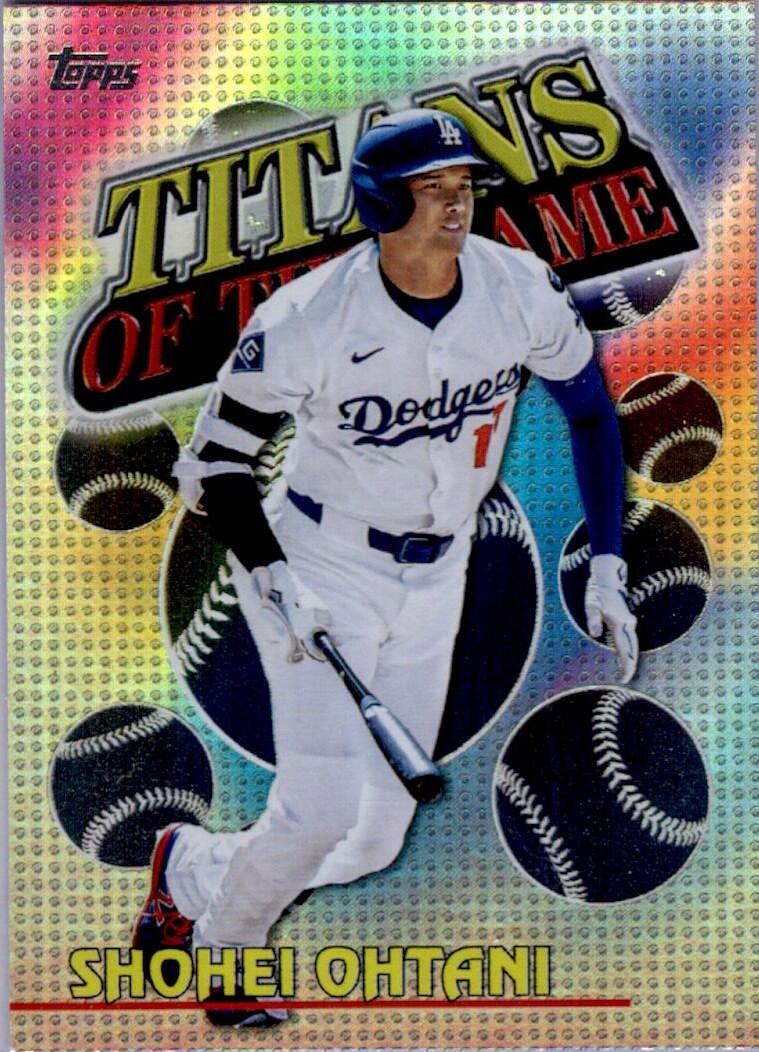 2026 Topps Series 1 – Titans of the Game Insert – YOU PICK – Complete Your Set!