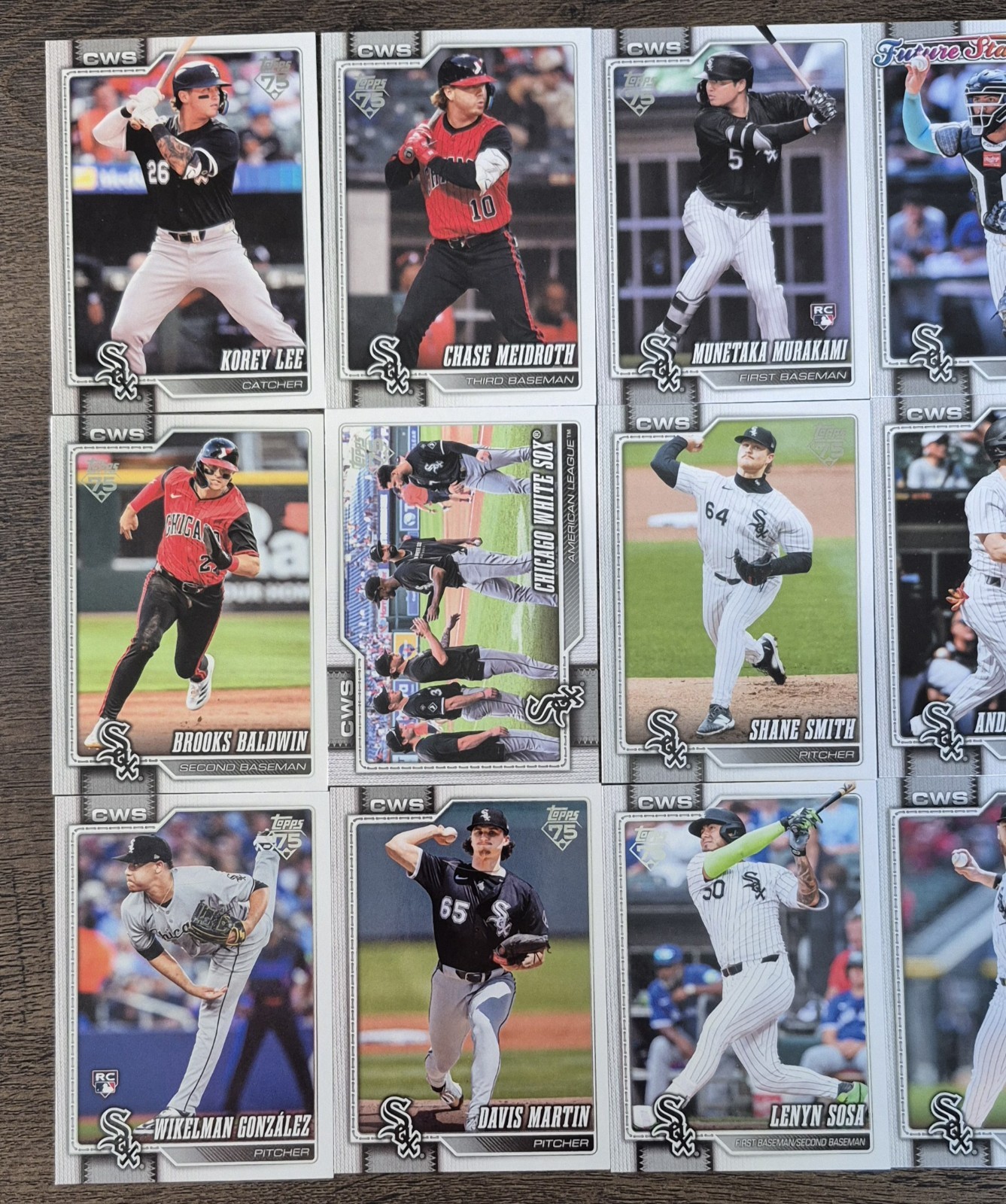 2026 Topps Series 1 & 2 Chicago White Sox Complete Team Set 18 Cards Murakami