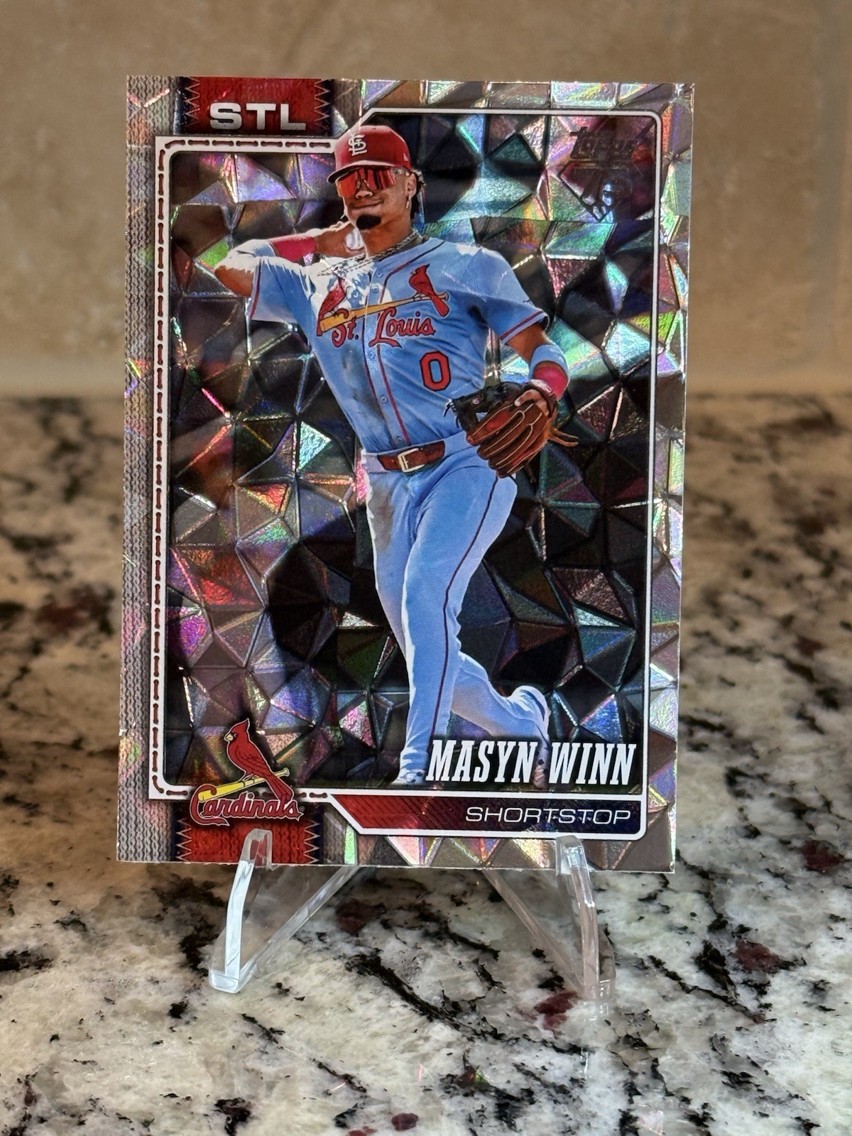 2026 Topps Series 2 – Diamante #526 Masyn Winn – St. Louis Cardinals