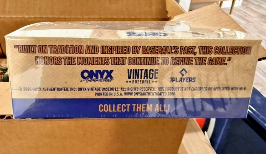 2026 Onyx Vintage Baseball Hobby Plus Box | 10 AUTOS | Skenes Griffin ON HAND
