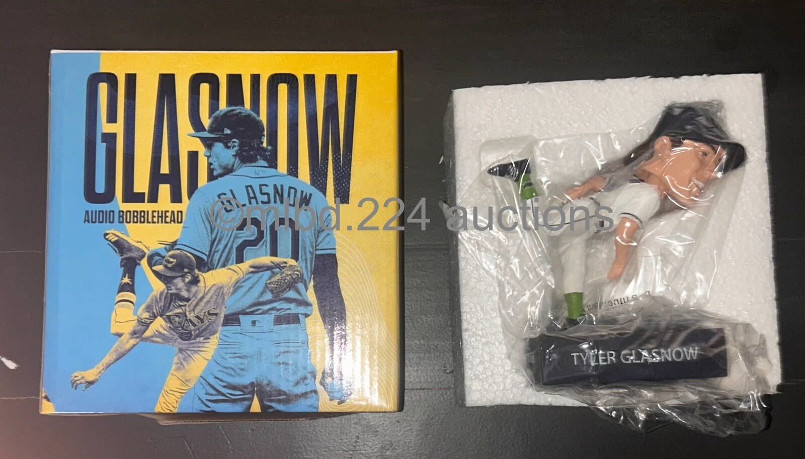 Tampa Bay Rays – Tyler Glasnow SGA Audio BDA 7 inch BOBBLE HEAD la dodgers