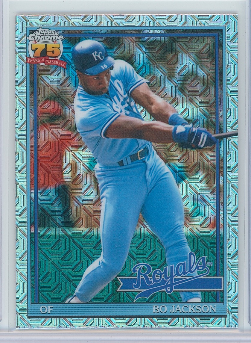 2026 Topps Series 1 – 1991 Topps Chrome Silver Pack Mojo Bo Jackson #91C-5