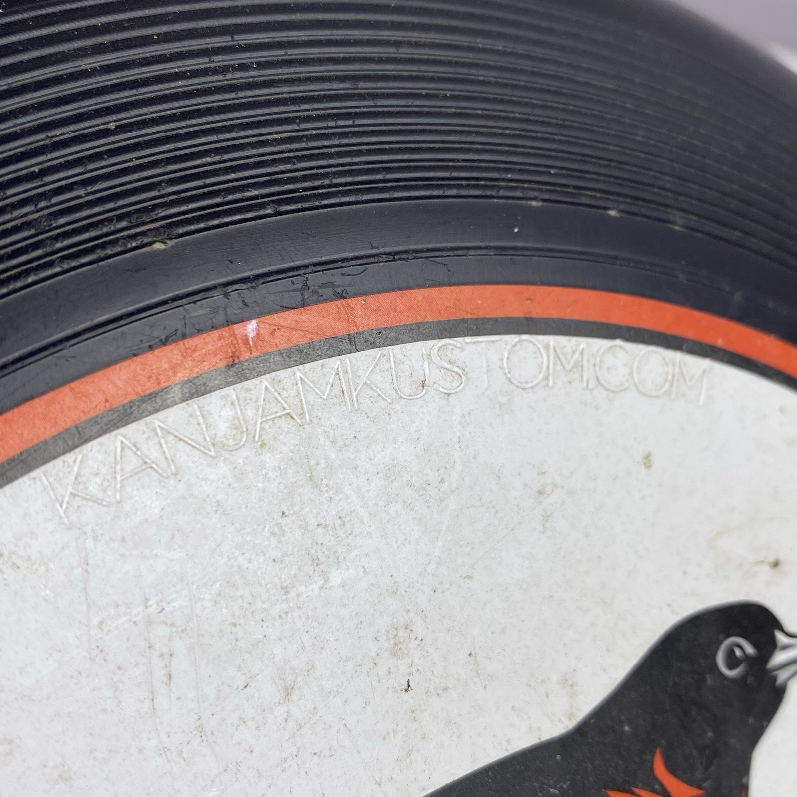 Vintage Baltimore Orioles Frisbee Kan Jam Disc Made In Canada 10.5”