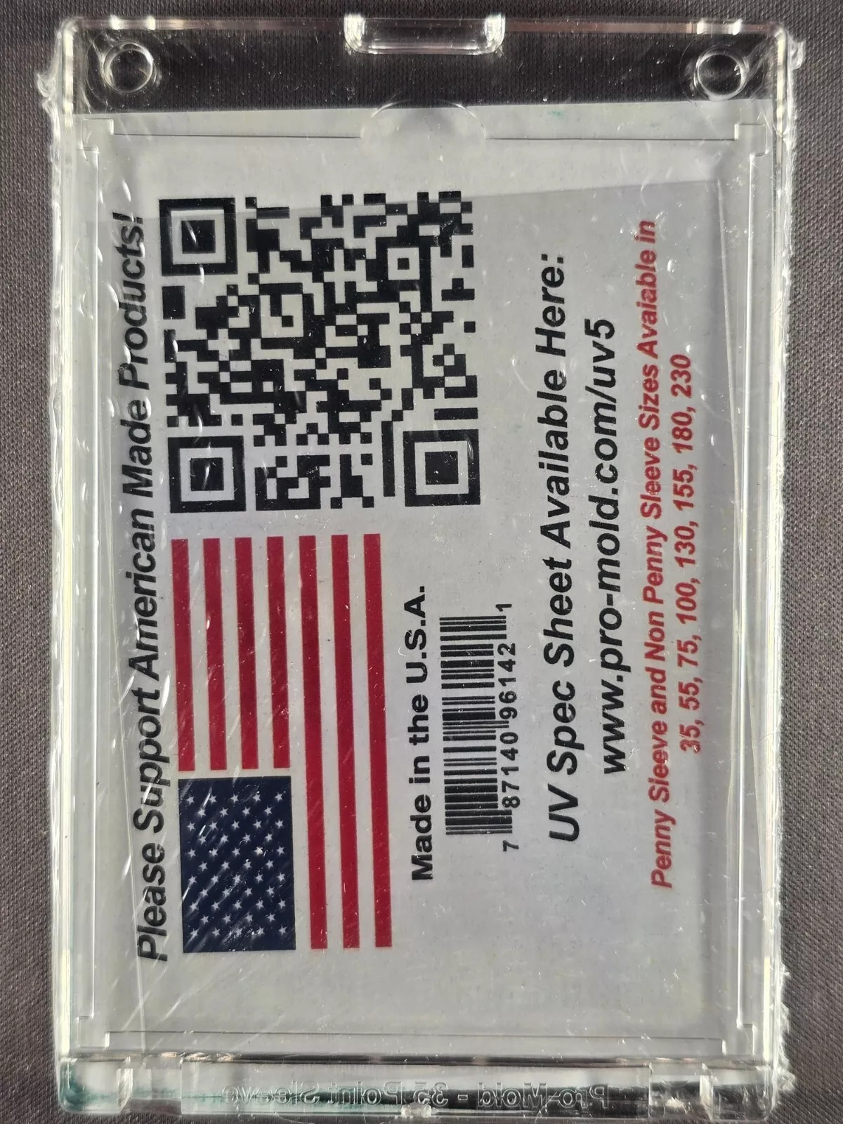 10X Pro Mold 35 Pt. 4th Gen EZ-SNAP w/ Sleeve Card Holders No Magnets – USA