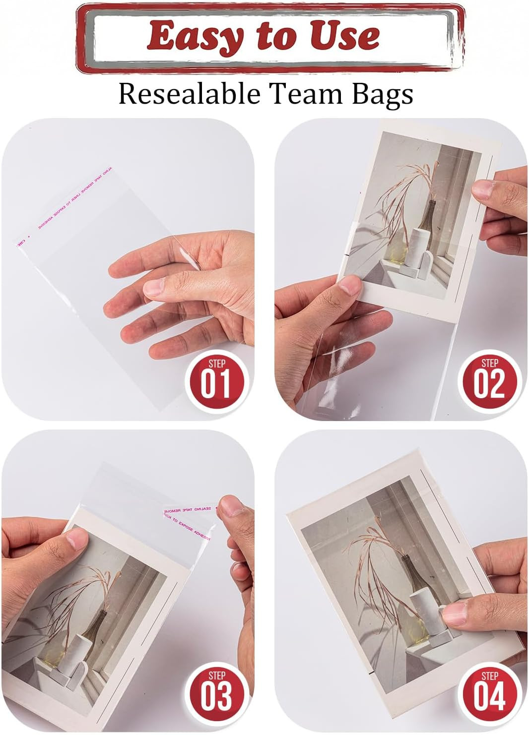 400 Pcs Graded Card Sleeves Resealable Bags for Trading Cards Slab Baseball Spor