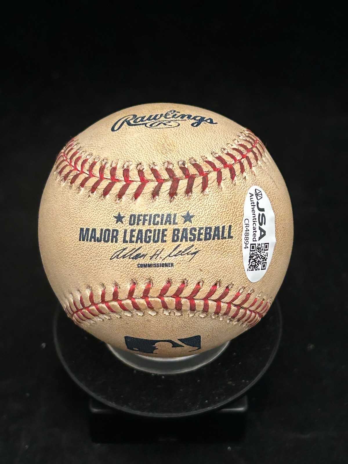 Carl Crawford Signed Autographed Game Used ROML Baseball RED SOX JSA COA