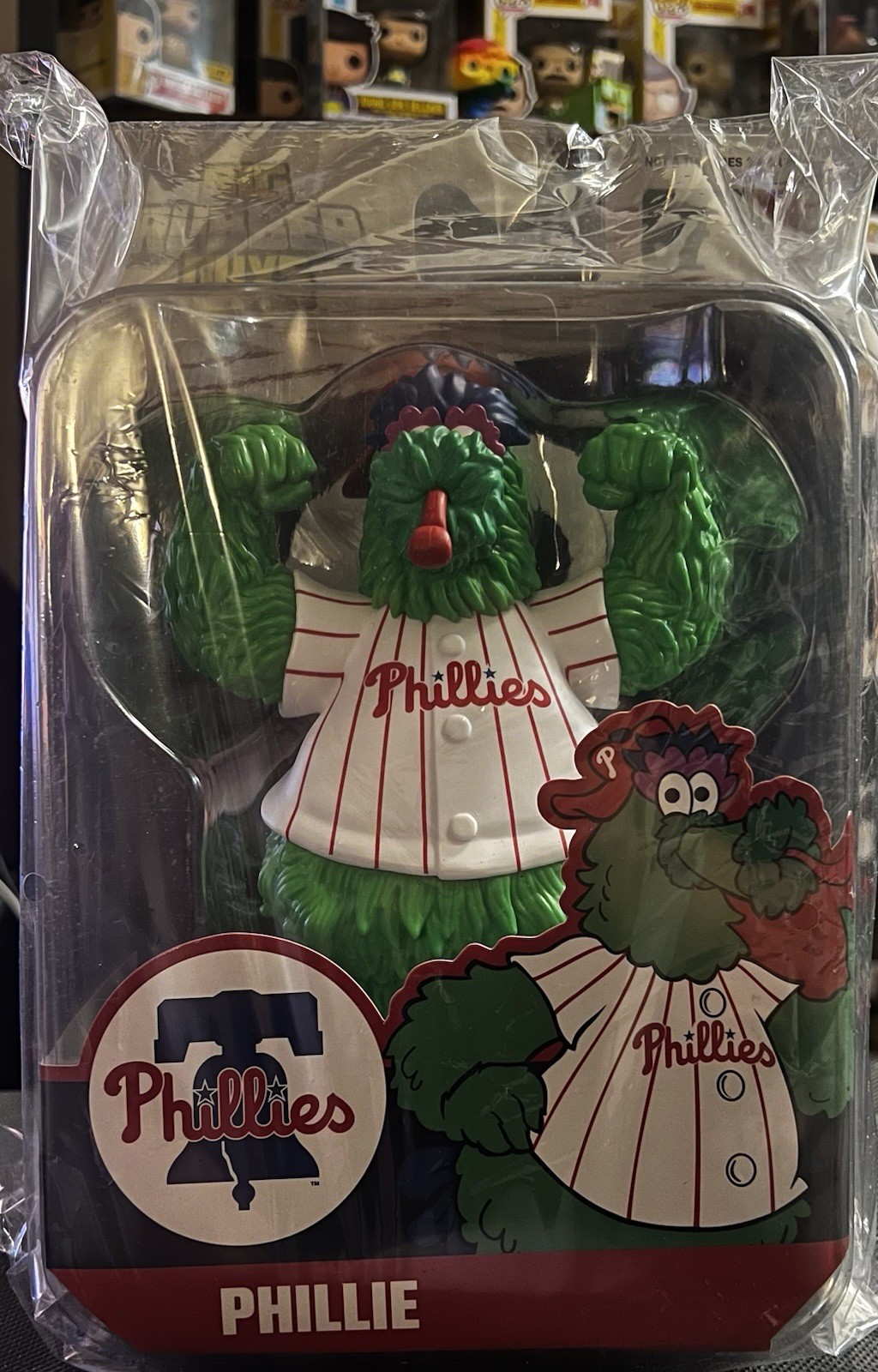 MAJOR Big Rubber Guys Major League Baseball Phillie Phanatic MLB Mascot Figure