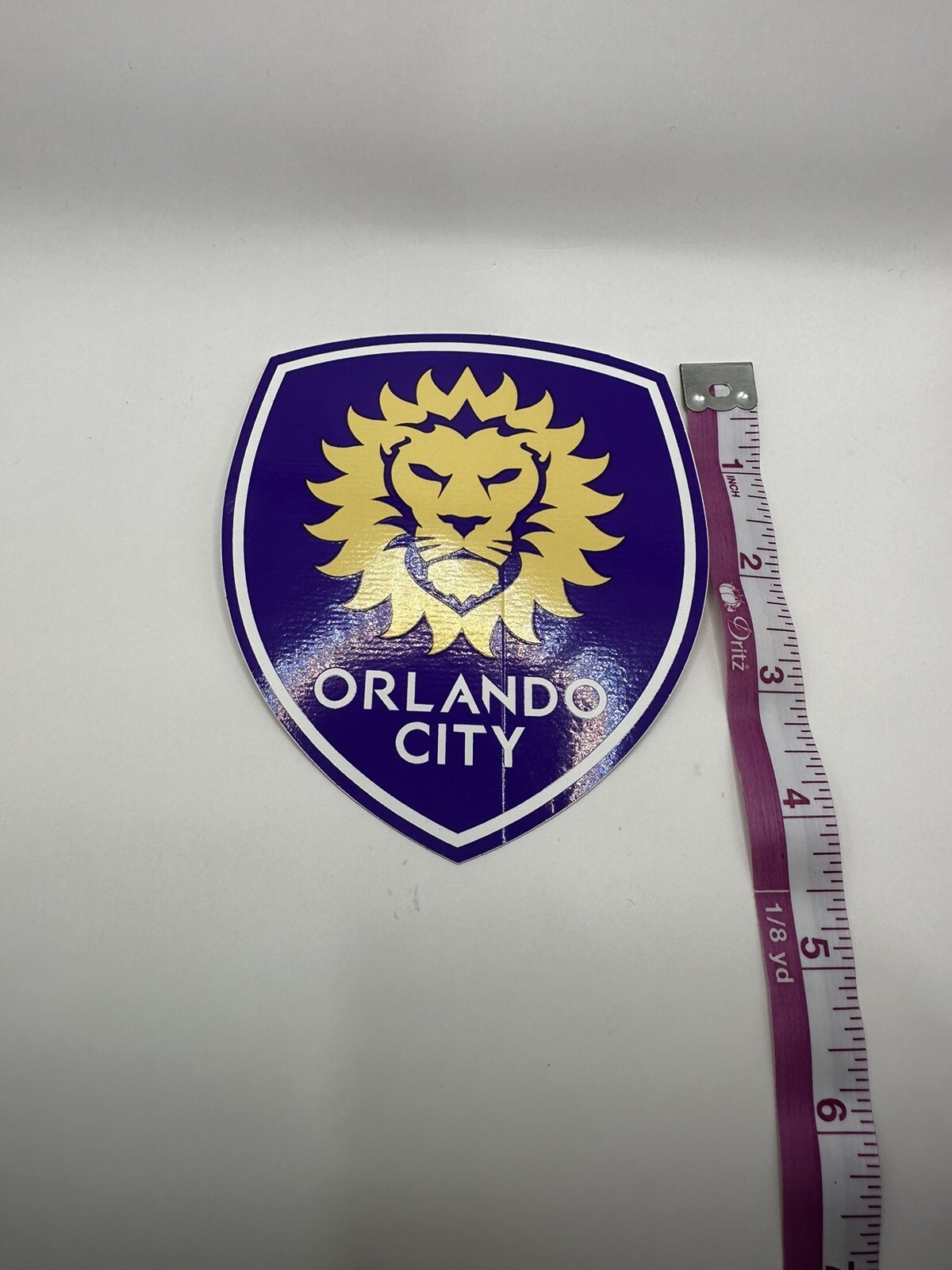 Orlando City Sticker 4×4.5in