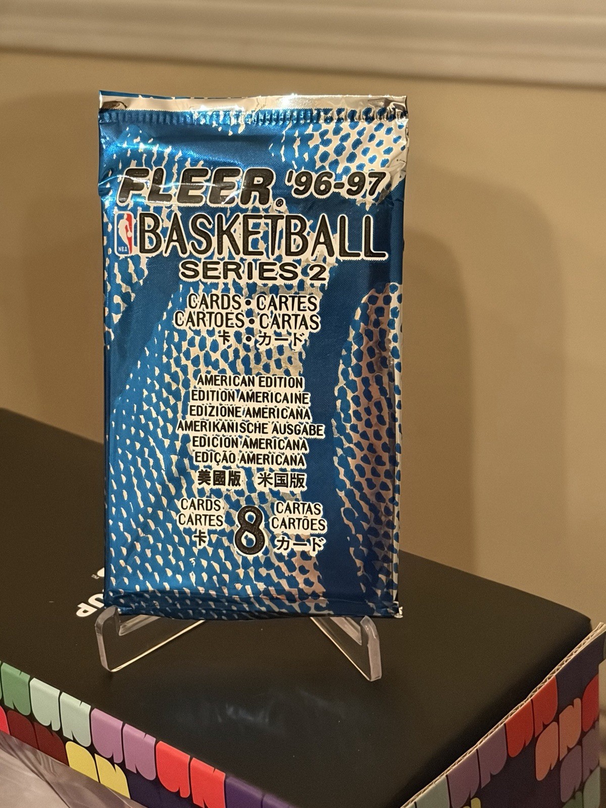 1996/97 Fleer Series 2 Basketball Factory Sealed Pack! Kobe Bryant RC Jordan