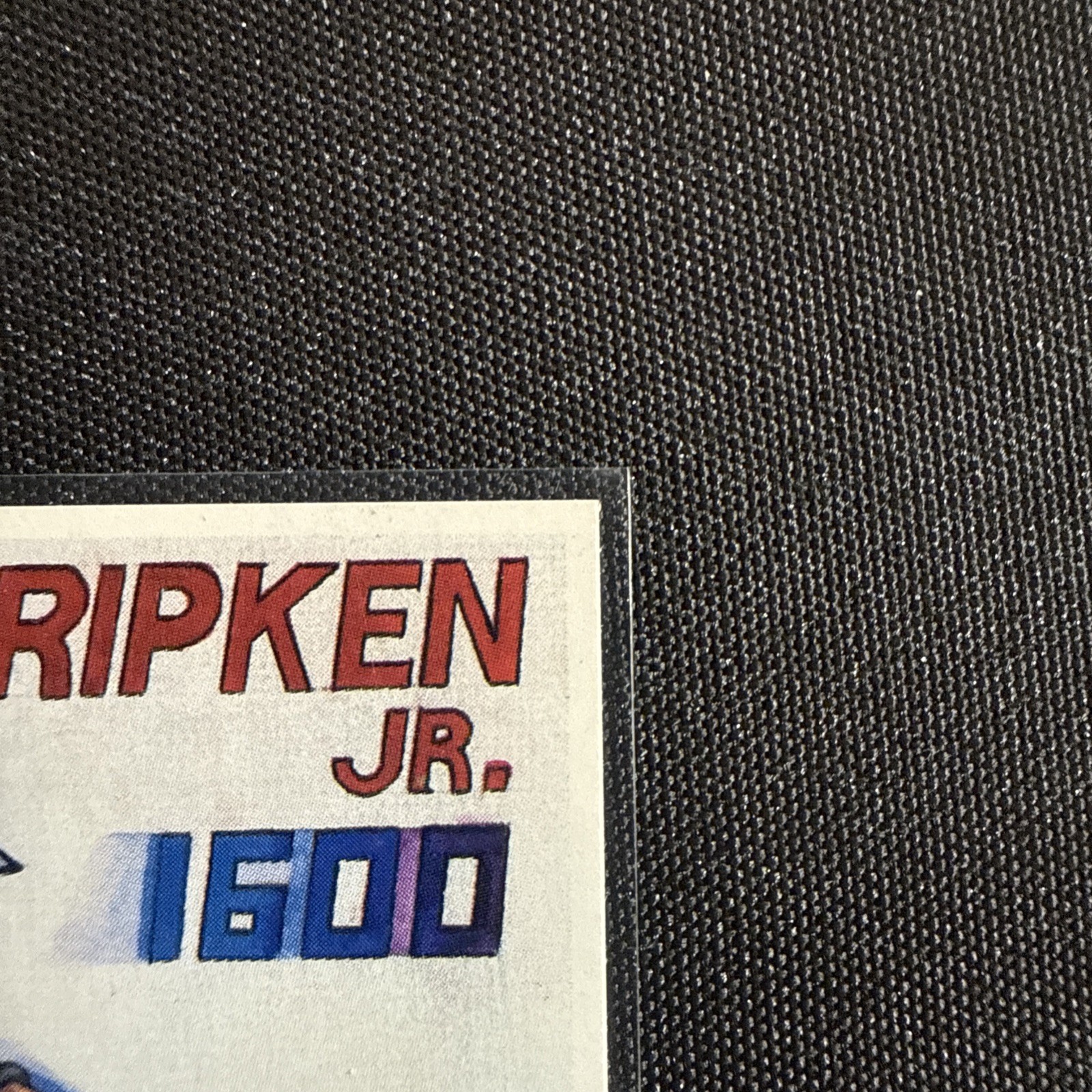 1992 Sportraits Cal Ripken Jr. 1600 Baltimore Orioles /10000 – NMT See Photos