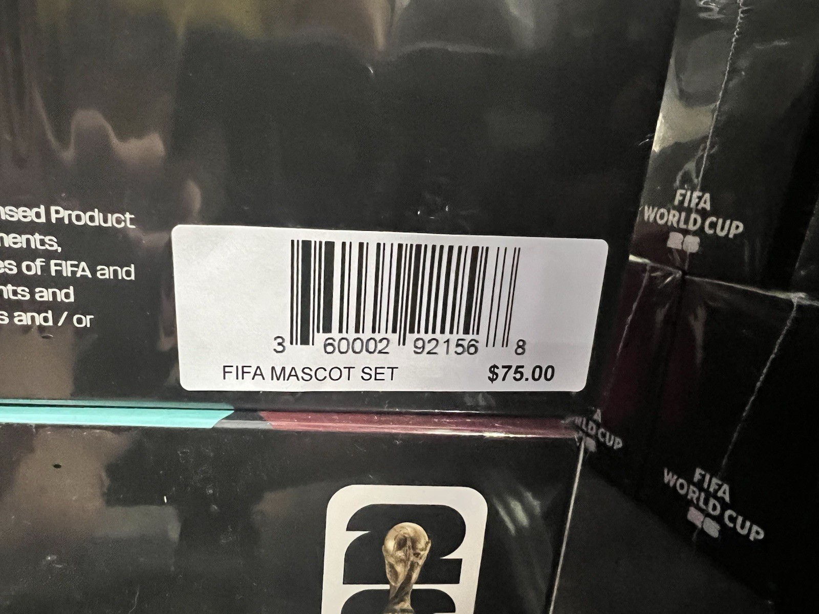 9cm/3.54in 2026 FIFA World Cup Official Licensed Authentic Mascot Set SEALED