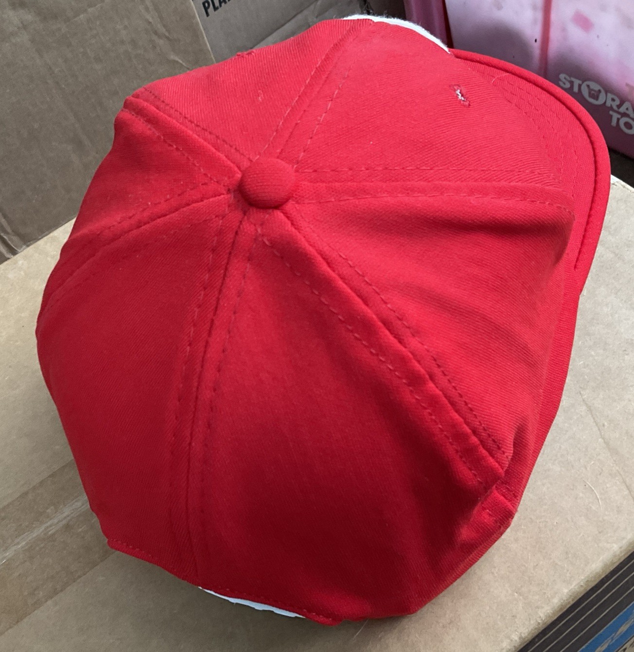 Alex Delvecchio RARE 1974 – Delvecchio Classic Hat – Detroit Red Wings Nice READ