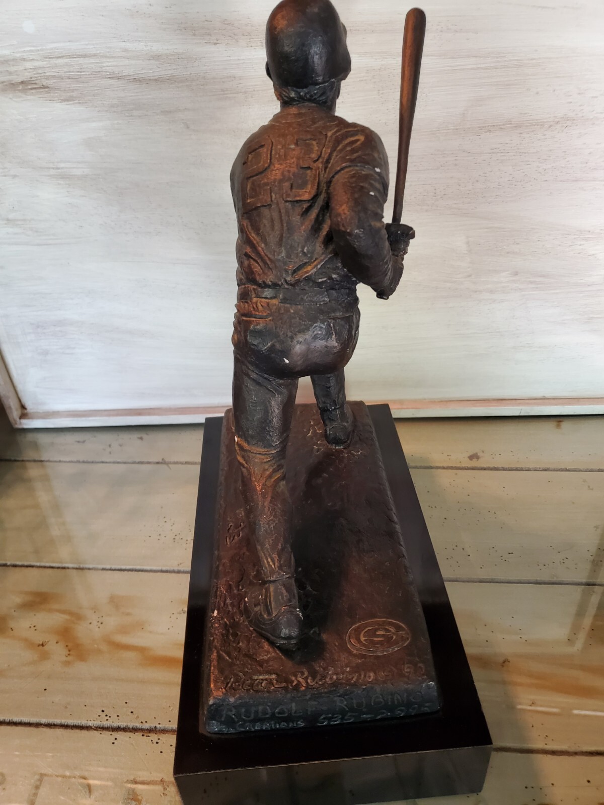 Don Mattingly Bronze Figurine designed by Peter Rubino