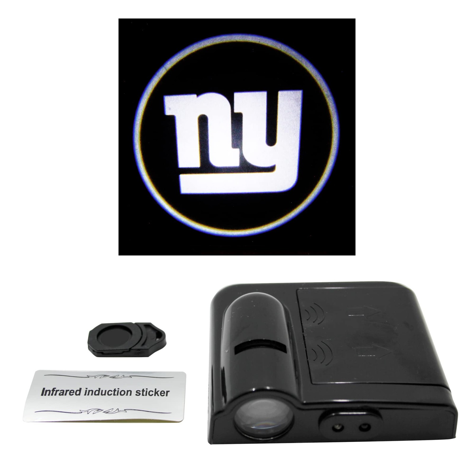 Sporticulture Nfl American Football York Giants – Car Door Lights Logo Shadow
