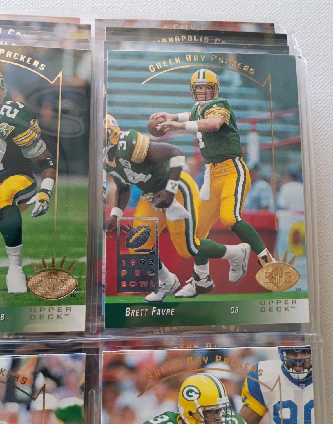 1993 UPPER DECK SP COMPLETE FOOTBALL CARD SET 1-270 NM IN NEW SLEEVES