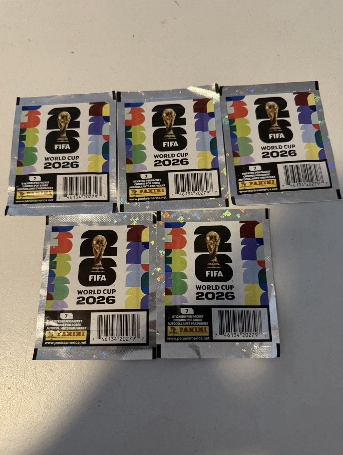 Panini FIFA World Cup 2026 Sealed Sticker Packs 35