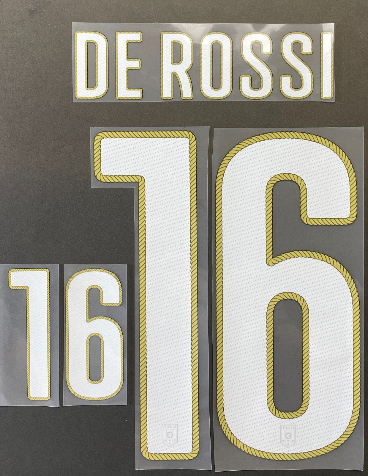 Name&Number Set For Italy World Cup 2014 Home/Away Football National Soccer