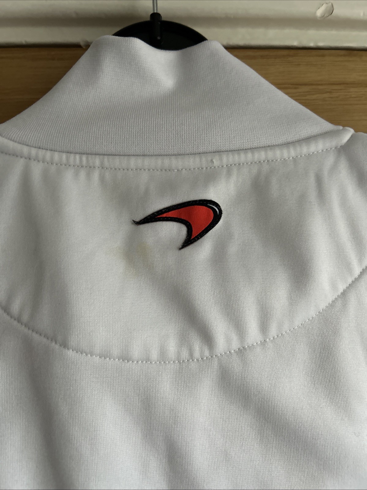 McLaren Honda F1 Team Jacket White Orange Size M 21″ P2P Official Formula 1