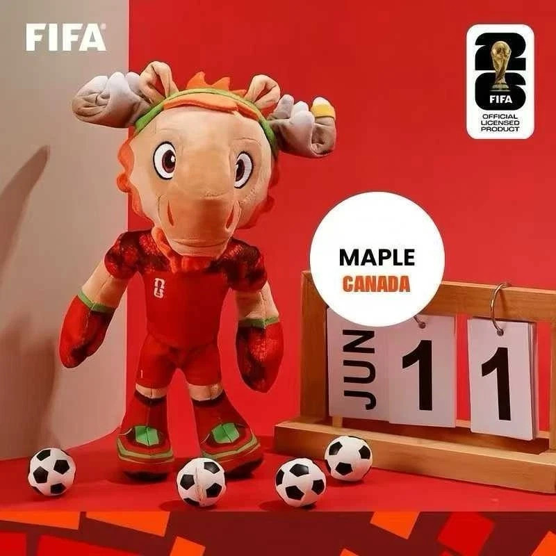 FIFA World Cup 2026 Edition – Mascot Keychain USA Canada Mexico World