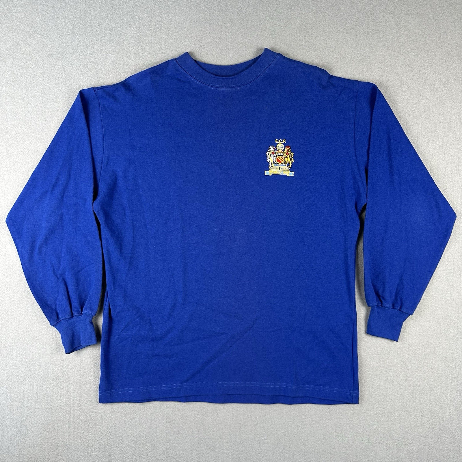 Vintage Toffs Manchester United Jersey Men’s Large Blue #7 George Best Retro