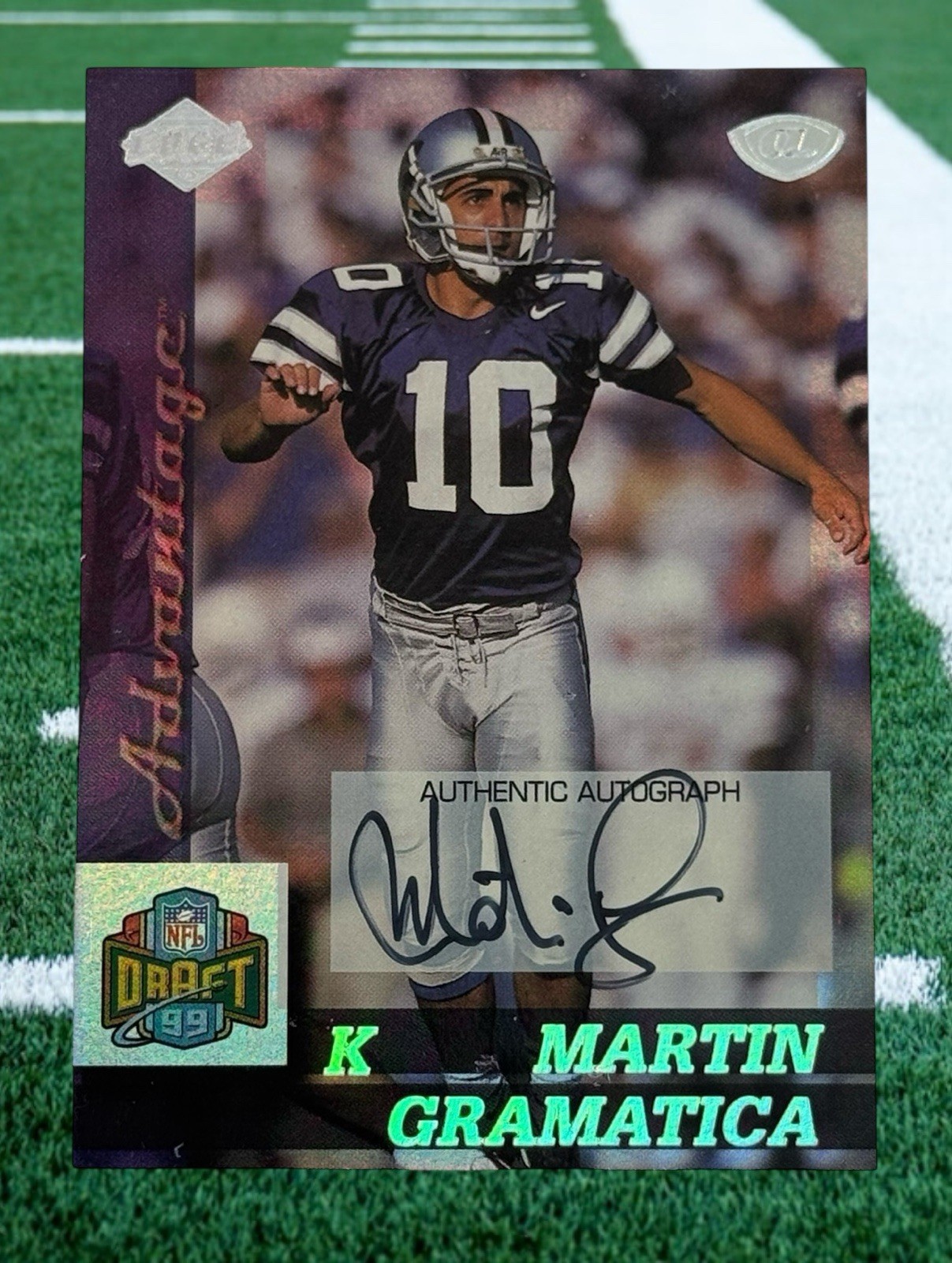 1999 Collector’s Edge Advantage Martin Gramatica #166 Autograph Auto Card