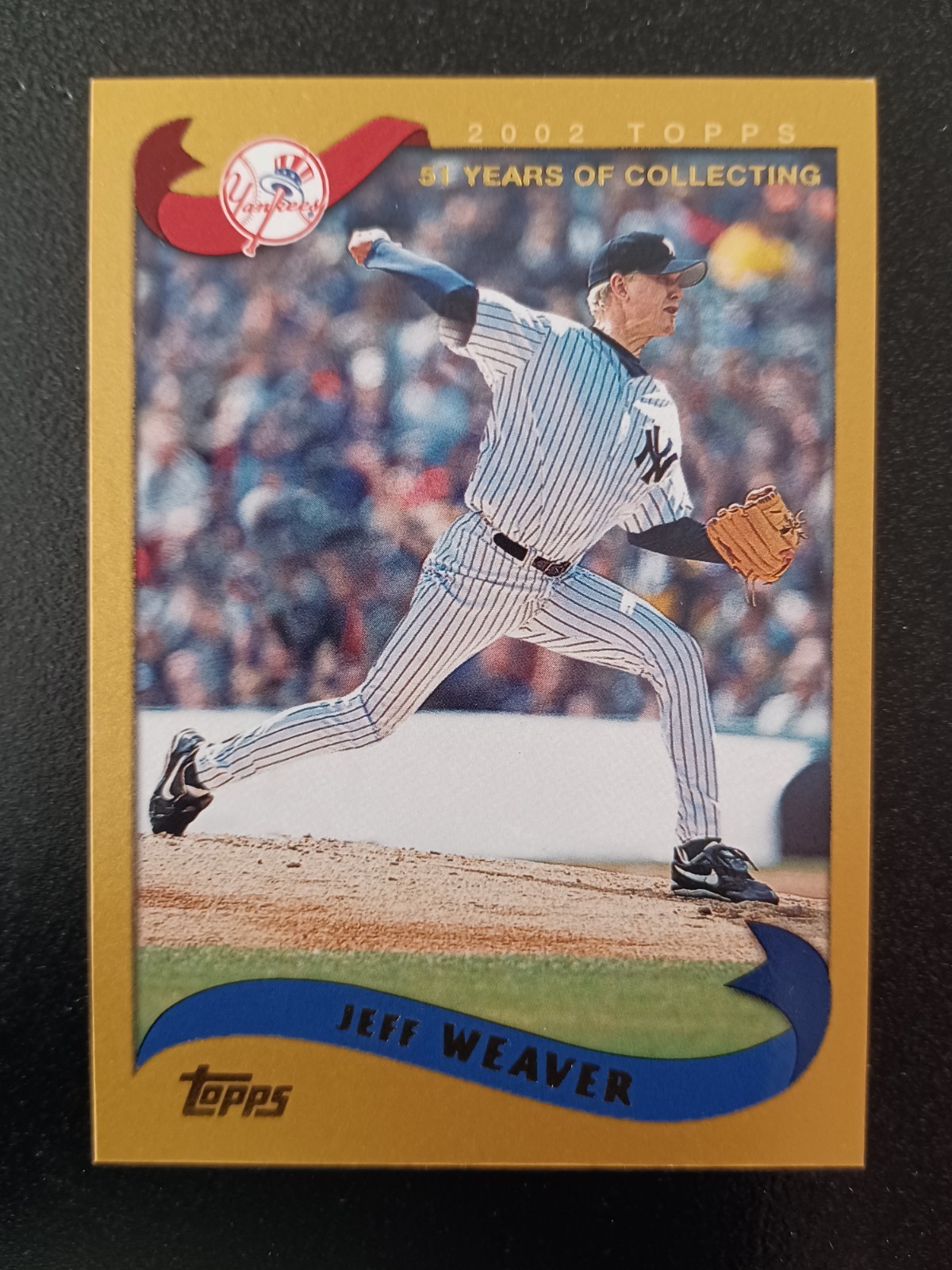 Jeff Weaver NY Yankees 2002 Topps Traded Gold #T1 SN /2002 FREE Shipping E-367