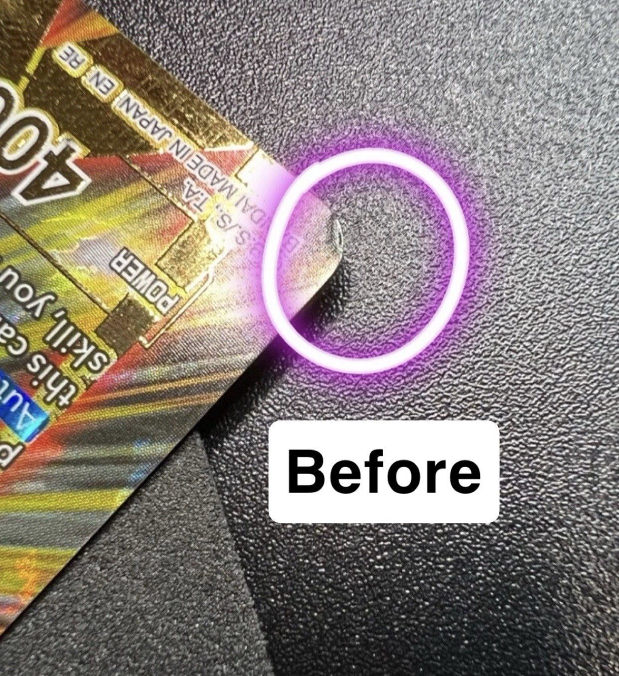 Sports Card Tool Push Down Lifted Edges & Corners Kurts Card Care PSA Grading